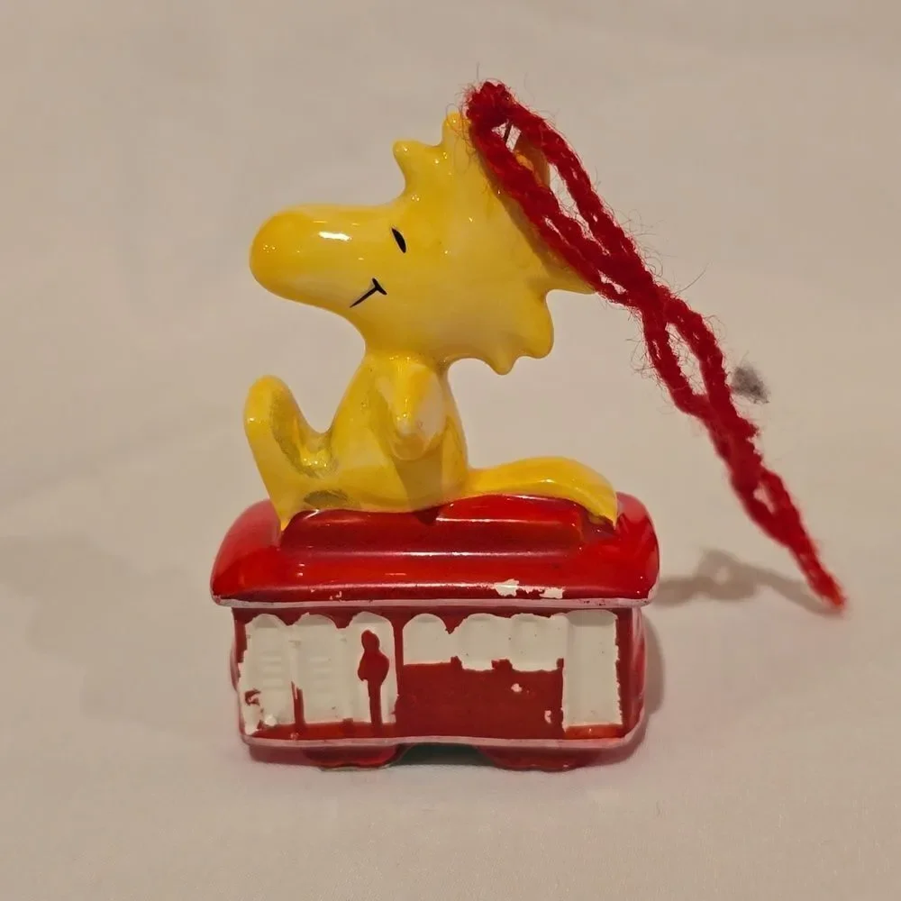 Vintage Peanuts Christmas Ornament! Woodstock 1972.